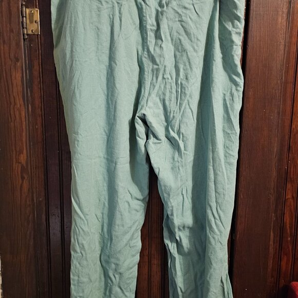 GAP Linen Pant / Womens / XXL / TEAL - Picture 3 of 5